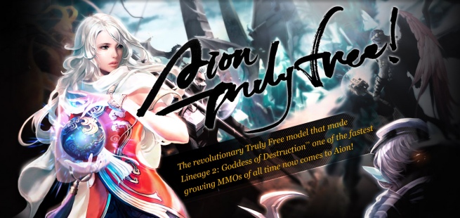 Aion goes free-to-play on April 11, 2012