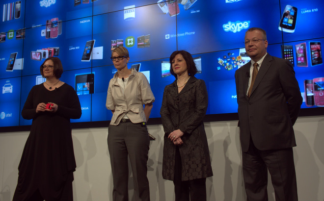 Stephen Elop and the Nokia crew
