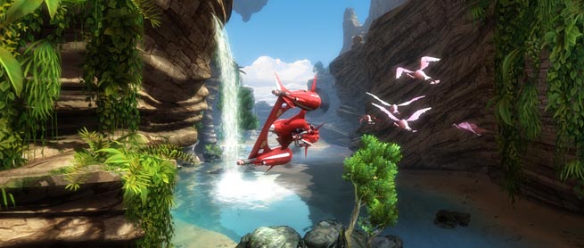 A brief moment of calm in Sine Mora, the Xbox Live shooter from Grasshopper and Digital Reality