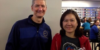 Tim Cook, distinguishing himself from Jobs, visits China for first time as CEO