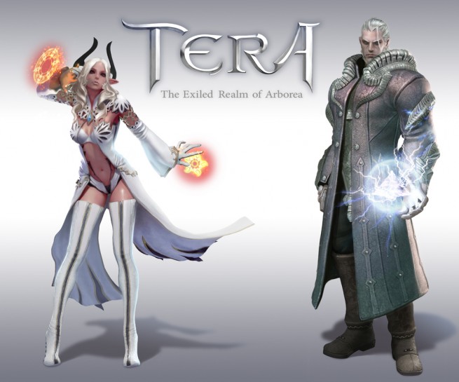 TERA gallery classes races 