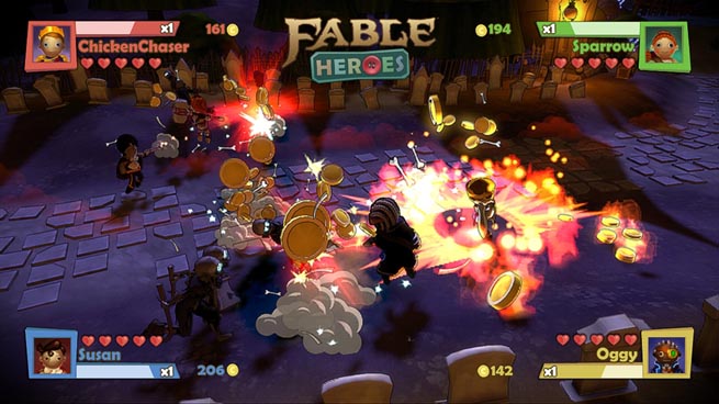 Fable Heroes, a new four-player action game from Lionhead for Xbox Live Arcade