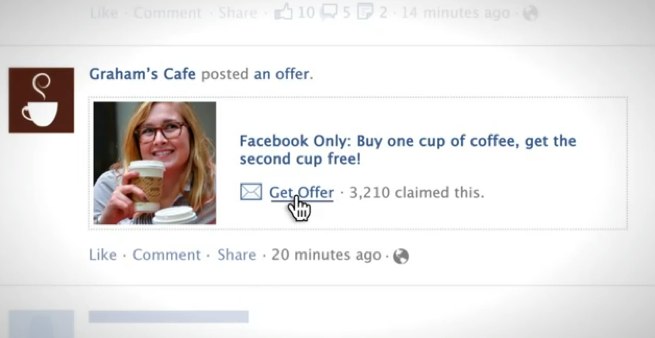 facebook offer