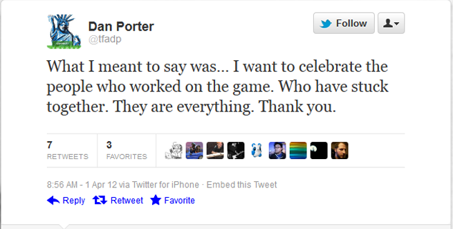 Dan Porter's Twitter 