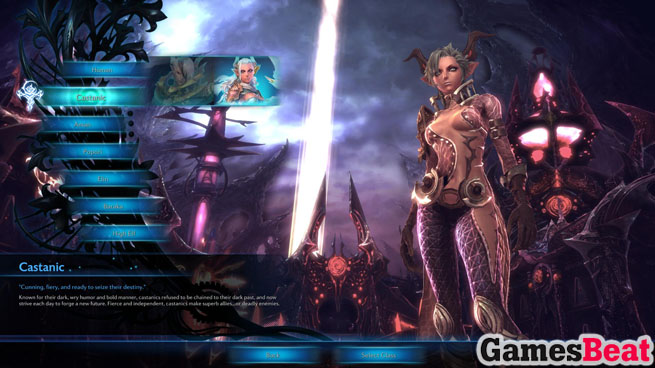 TERA 2012 MMO Classes, races, gear - Castanic, Aman, Elin, etc.