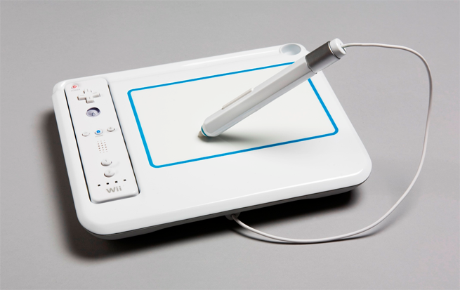 The uDraw tablet peripheral for Nintendo Wii