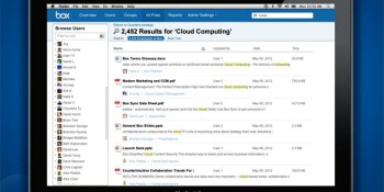 Enterprise cloud storage biz Box adds universal admin search, new security features, & more