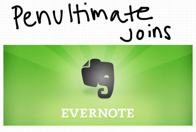 evernote acquires penultimate