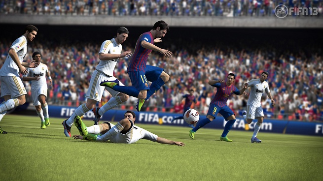 FIFA 13 - Lionel Messi's fancy moves