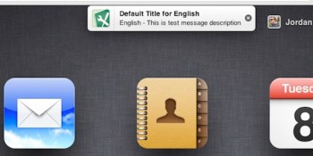 Apple testing iCloud website notifications, but why?