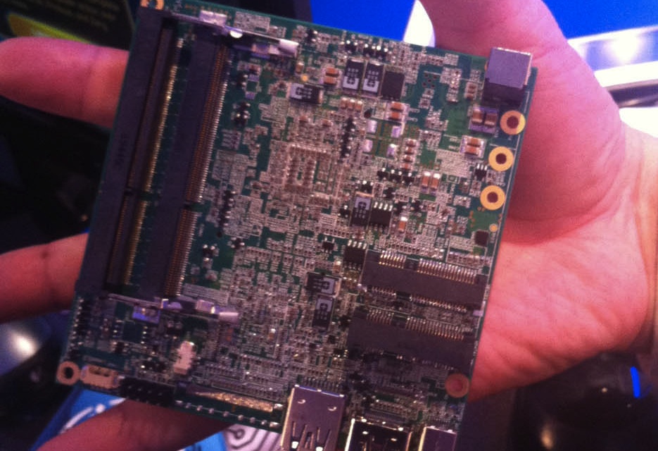Intel's NUC motherboard is small enough to fit in your hand
