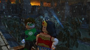 Lego Green Lantern and Wonder Woman