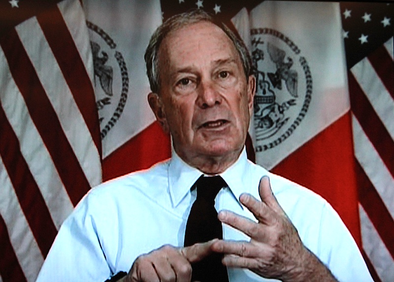 New York mayor and Bloomberg founder Michael Bloomberg