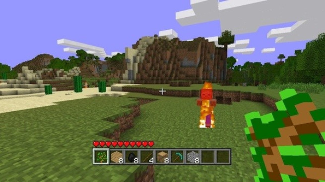 Minecraft on Xbox 360