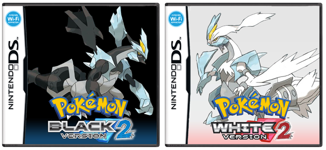 Unofficial American cover art for Pokemon Black 2 and White 2