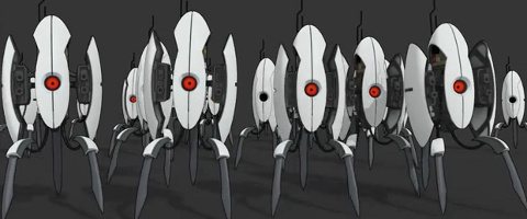 Portal Turrets