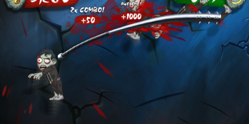 Slicing zombies and chasing coins in Zombie Swipeout (preview)