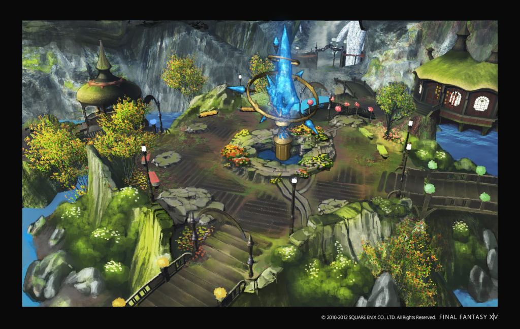 Final Fantasy XIV Aquatic Town