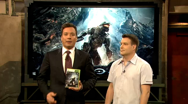 Jimmy Fallon Halo 4