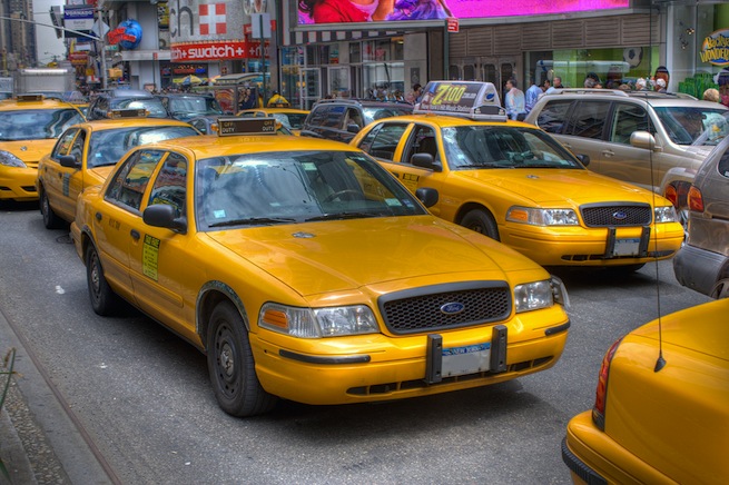 yellow cabs