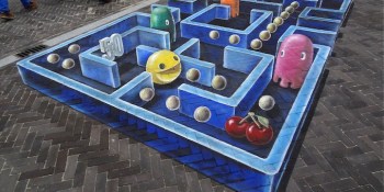 Artists use chalk to bring games to life…or sell pizza (gallery)