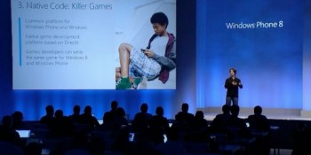 Windows Phone 8 gets a strong gaming push with native code and deep ties to Windows 8
