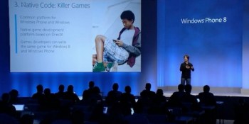 Windows Phone 8 gets a strong gaming push with native code and deep ties to Windows 8