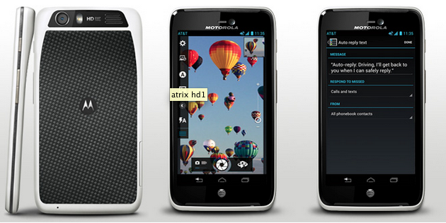 Photos of Atrix HD
