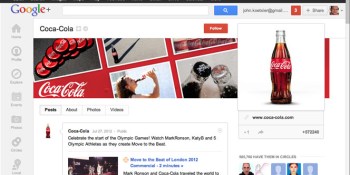 Google+ catching Facebook in brand pages but not fans … and why that’s OK with companies