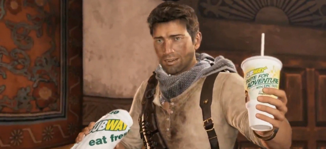 Nathan Drake Subway