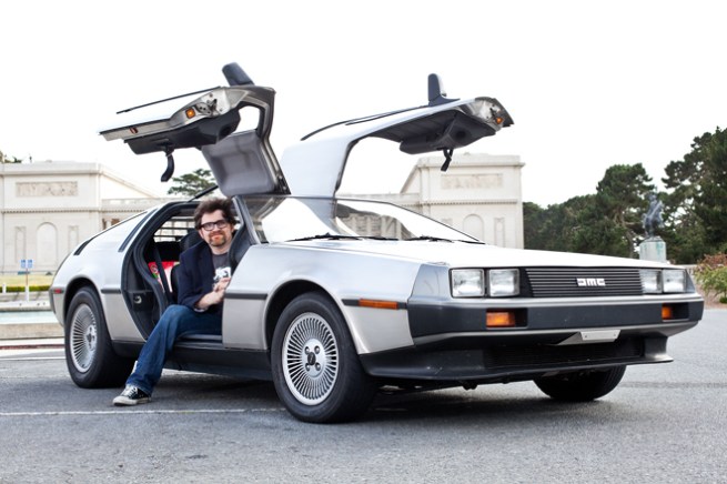 Ernest Cline DeLorean