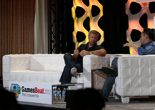 Chris Petrovic at GamesBeat 2012