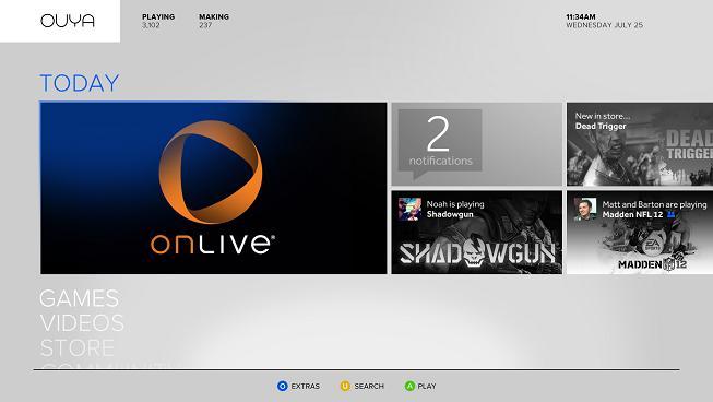 Ouya OnLive