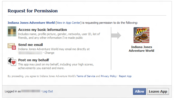 Facebook Permission