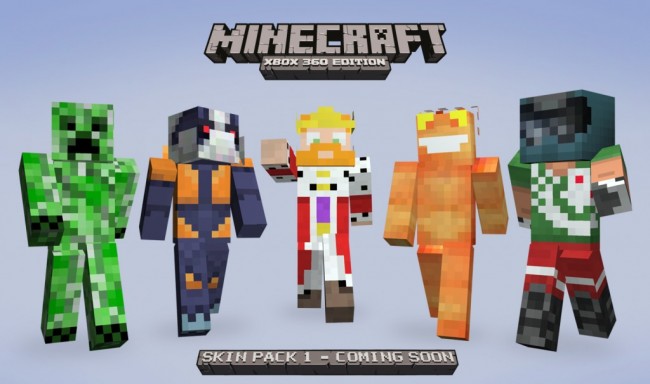 Minecraft Xbox 360 Edition - Skin Pack DLC 1