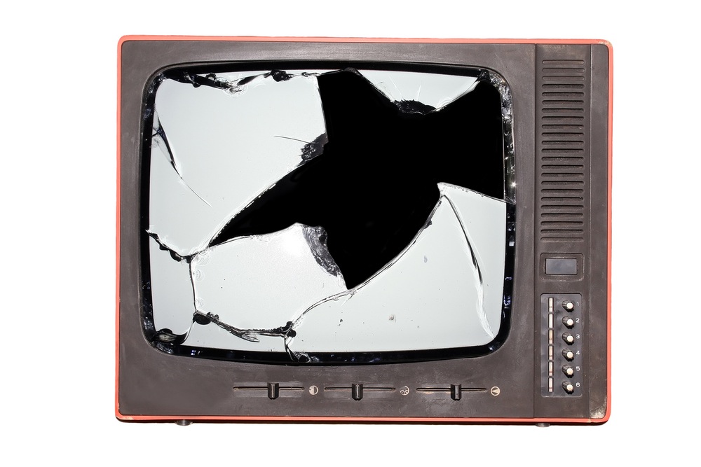 Broken TV