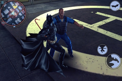 The Dark Knight Rises fight