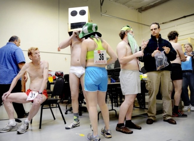 Hacker Dojo Underwear Run