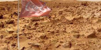 Why we may see a Coca-Cola logo on the next Mars lander