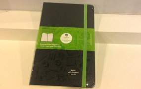 Evernote Smart Notebook from Moleskine, in packaging