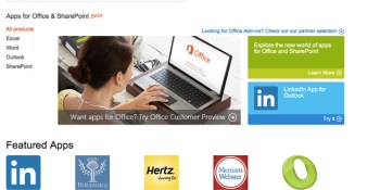 Microsoft opens Office Store to add new features to Outlook, SharePoint, & more