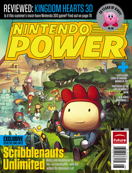 Nintendo Power Magazine August 2012