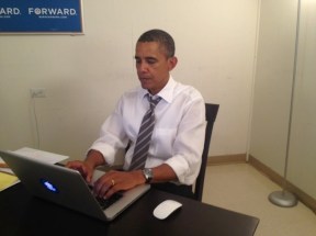 Obama Reddit verification photo