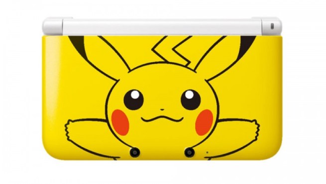 The Japanese-only Pikachu 3DS LL