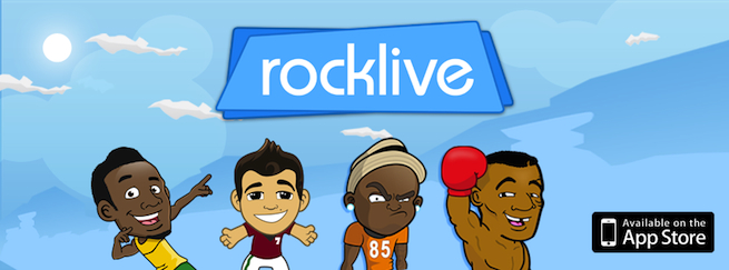 RockLive banner