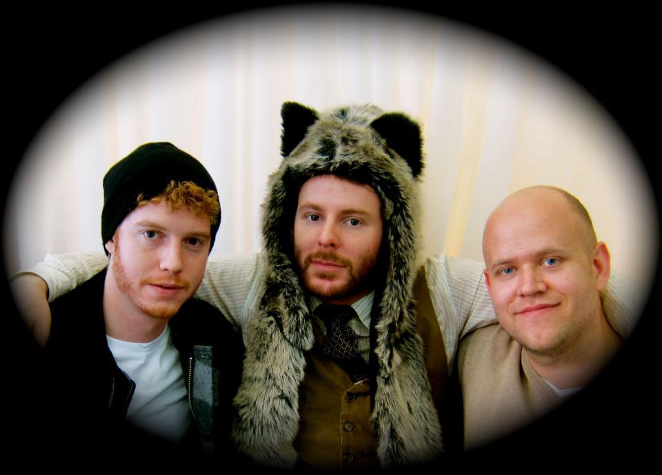 Sean Parker, with D.A. Wallach and Daniel Ek