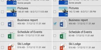 Microsoft’s SkyDrive app lands on Android