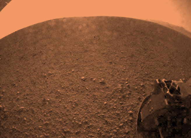 Mars photo from Curiosity rover