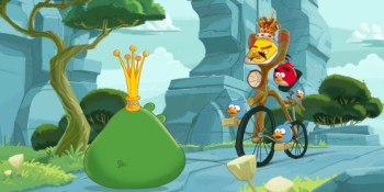 Angry Birds ride their bicycle in support of annual AIDS charity event