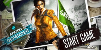 Greenpeace’s Lara Croft clone defends the Arctic in socially aware mobile game